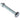 M6 x 50 Bright Zinc-Plated Steel Coach Bolts (200/Pack)