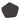 Black Easy-Trim Angled Ridge End Cap
