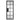 JB Kind Plaza Black Clear Glass Internal Door  35x1981x838mm