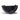 112mm Half Round Gutter Stop End Ext Black