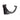 112mm Half Round Black Gutter Fascia Bracket