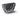112mm Square External Stop End Black