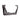 112mm Square Fascia Bracket Black
